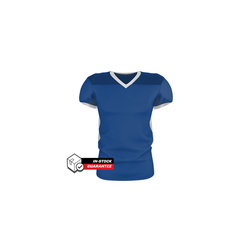 Badger Sport Adult Elusive Football Jersey, Sizes 2XL-4XL (A00173-028008), Color 'Royal/White'